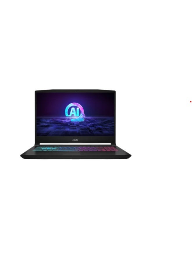 إم اس أي Msi Katana A15 AI B8VF Gaming Laptop AMD Ryzen 9 8945HS 512GB NVMe PCIe SSD 16GB DDR5 Ram Nvidia GeForce RTX 4060 8GB 15.6" FHD (1920x1080), 144Hz, IPS-Level  DOS - Black black - Image 1
